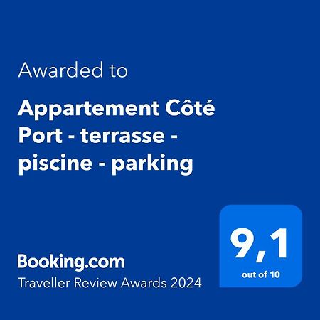 Cap'Nomad Studio Cote Port - Terrasse - Piscine - Parking Agde Dış mekan fotoğraf