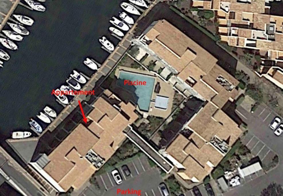 Cap'Nomad Studio Cote Port - Terrasse - Piscine - Parking Agde Dış mekan fotoğraf