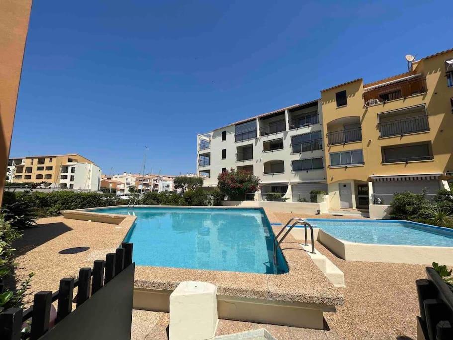 Cap'Nomad Studio Cote Port - Terrasse - Piscine - Parking Agde Dış mekan fotoğraf